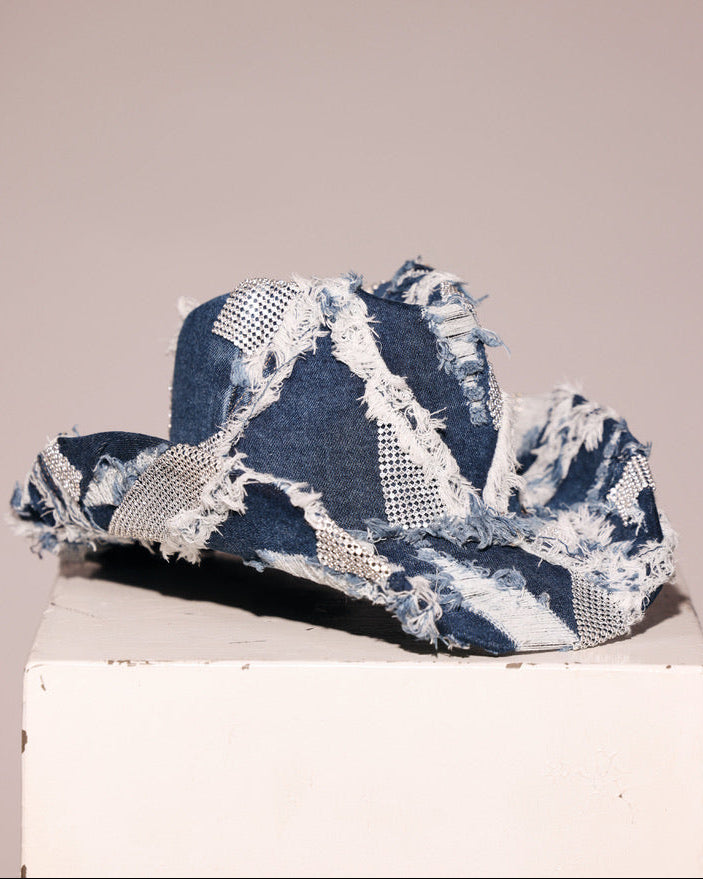 Denim and Diamonds Cowboy Hat