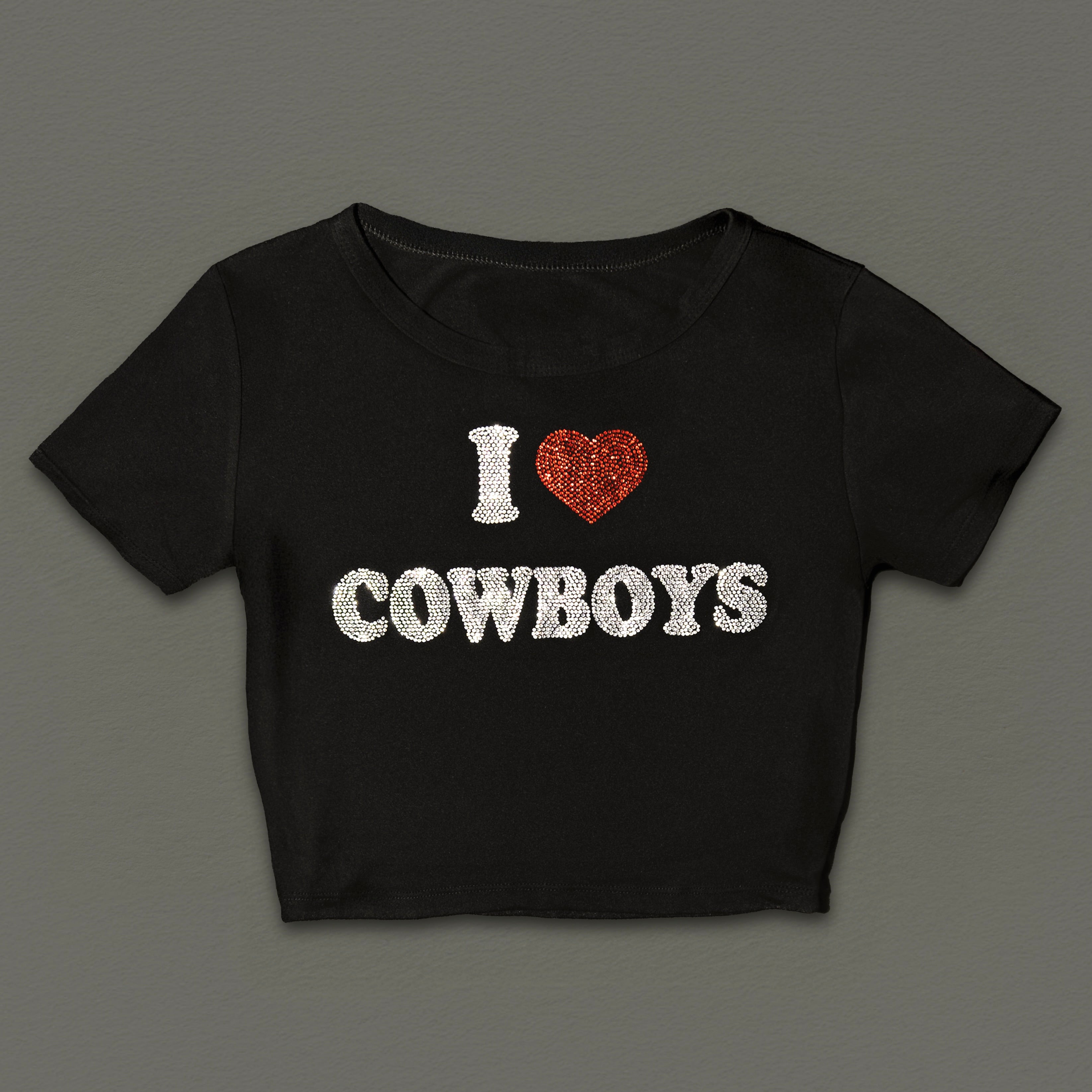 I Love Cowboys tee