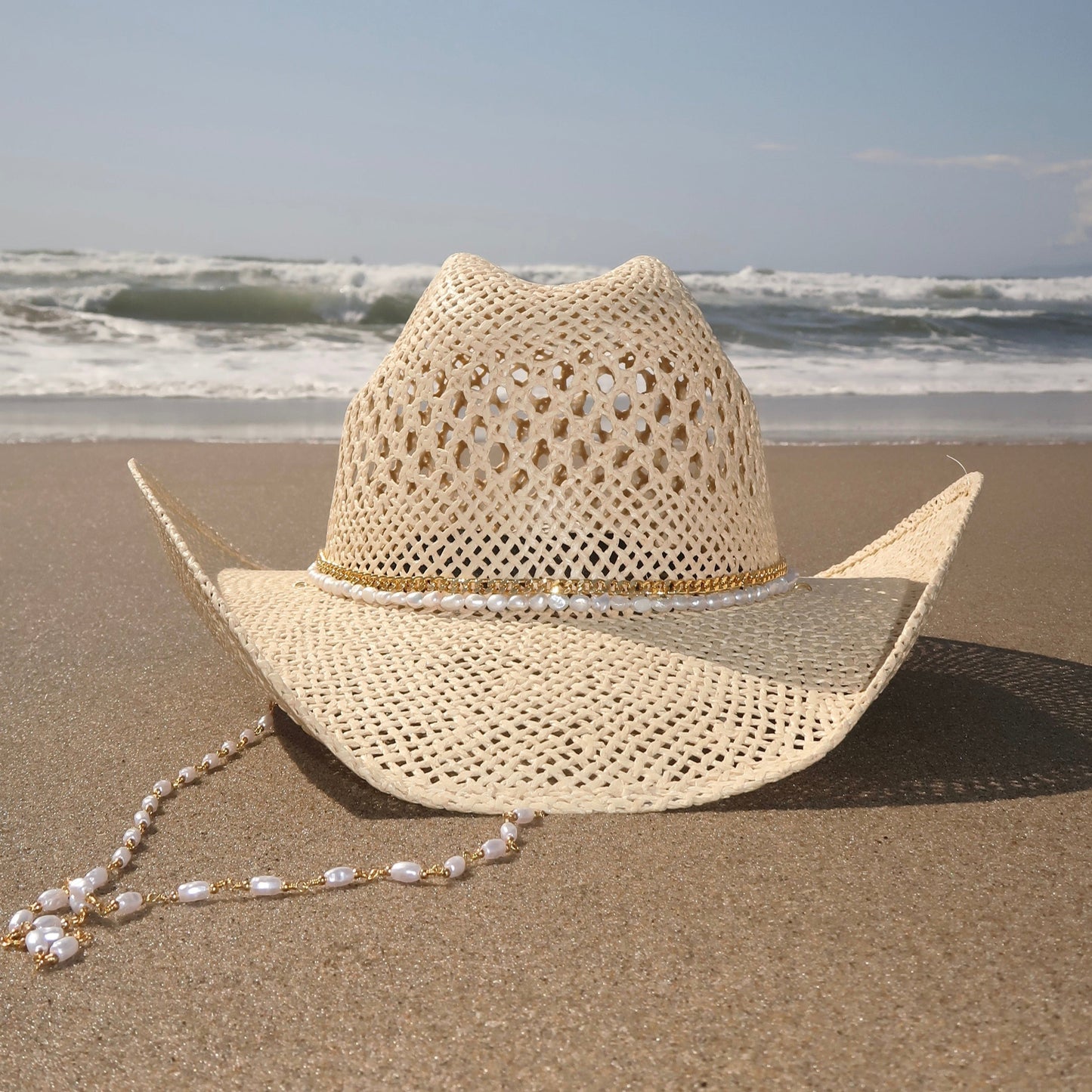 Chapeau de Cow-Boy en velours blanc - Déguisement - Adulte/Enfant Chapeau de Cow-Boy en velours blanc - Déguisement - Adulte/Enfant