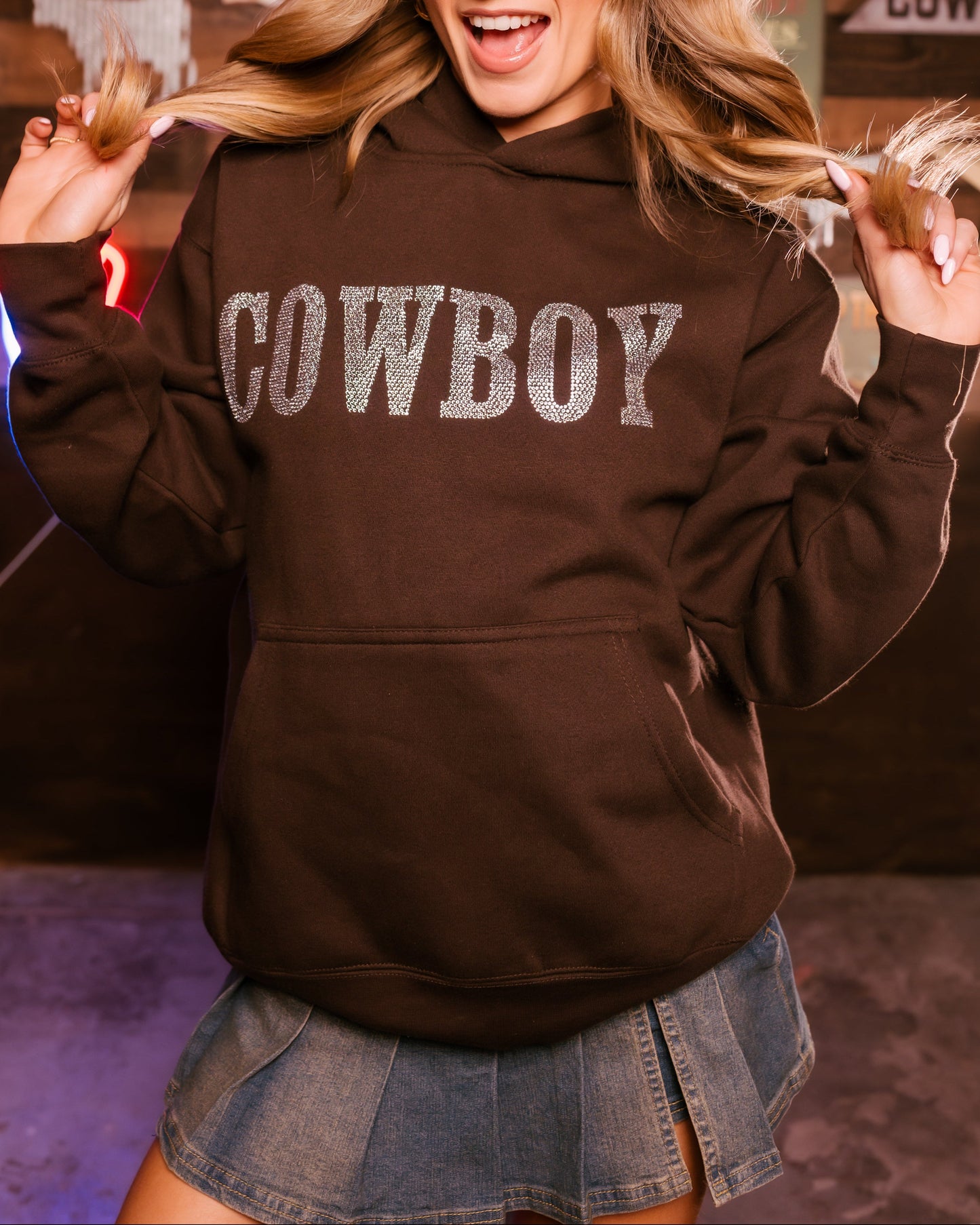 Rhinestone Cowboy Hoodie