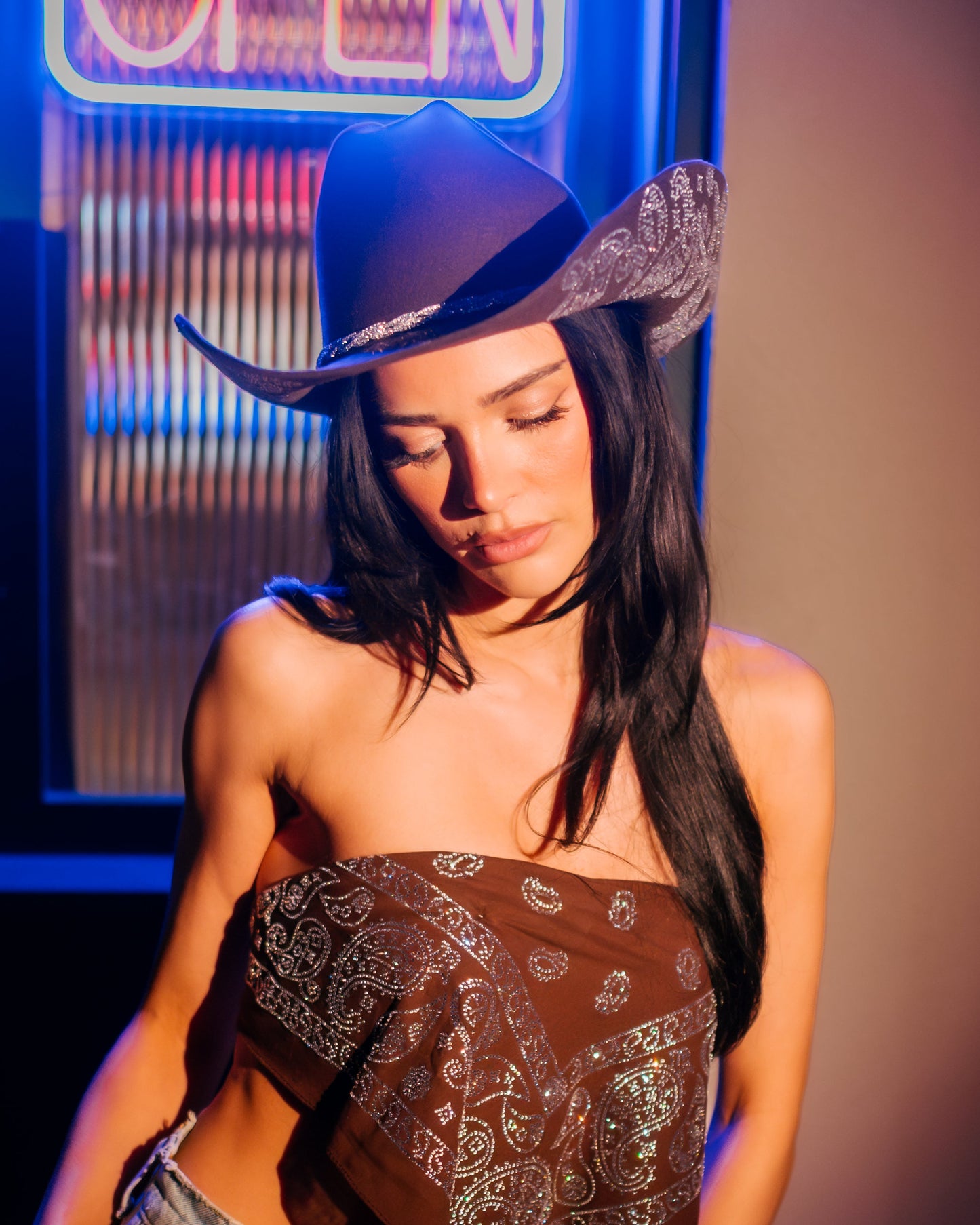 The Paisley Cowboy Hat